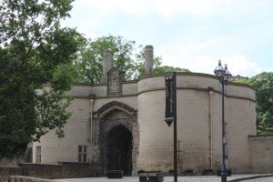 Nottingham Castle~This was one of Richard's most visited castles, and where he and Anne learned the dreadful news of their son Edward's death.